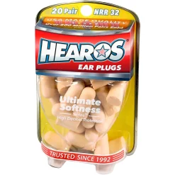 Outlet ⌛ Hearos Hearos Ultimate Softness Bulk Pack Ear Plugs 20-Pairs ????