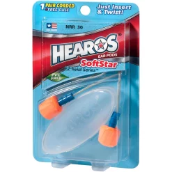 Best reviews of ???? Hearos Hearos SoftStar EZ Twist - 1 Pair Corded With Case ????