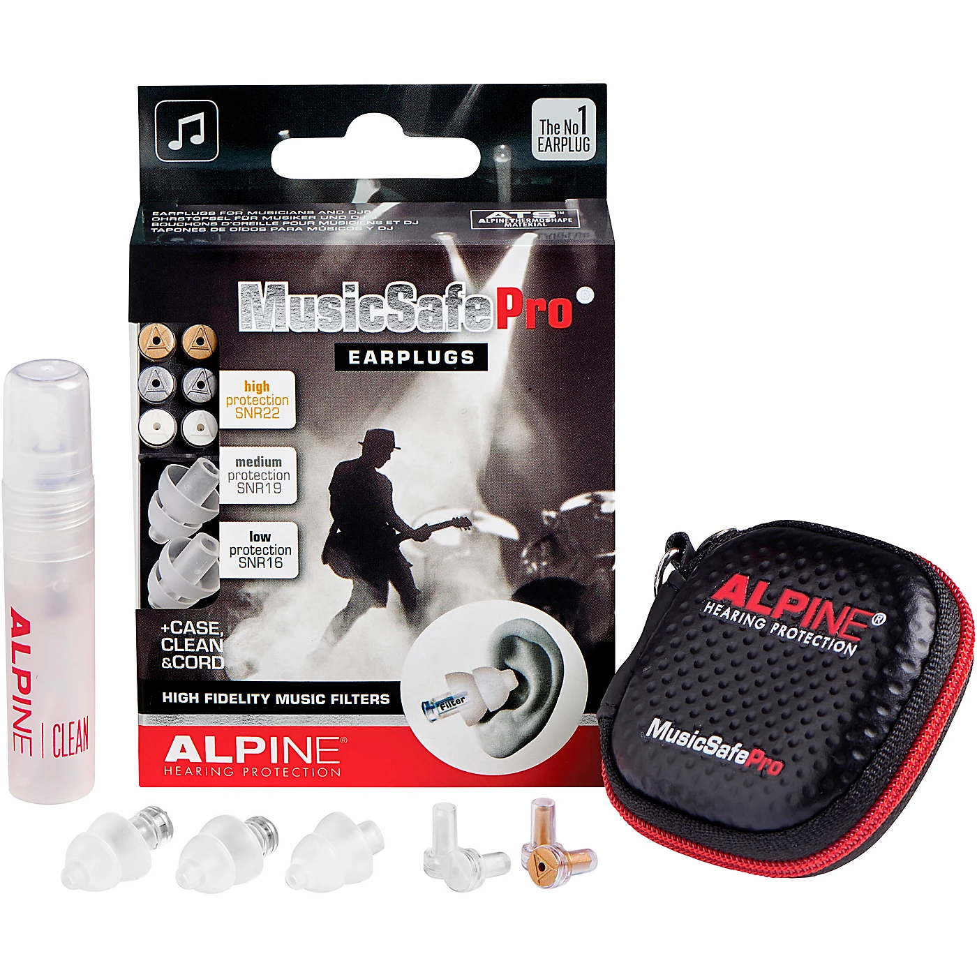 Brand new ???? Alpine Hearing Protection Alpine Hearing Protection MusicSafe Pro Earplugs (Transparent) ???? 3 Brand new ???? Alpine Hearing Protection Alpine Hearing Protection MusicSafe Pro Earplugs (Transparent) ????