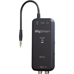 Flash Sale ⌛ IK Multimedia IK Multimedia iRig Stream Solo Audio Interfaces For IOS Mac And Select Android Devices ????