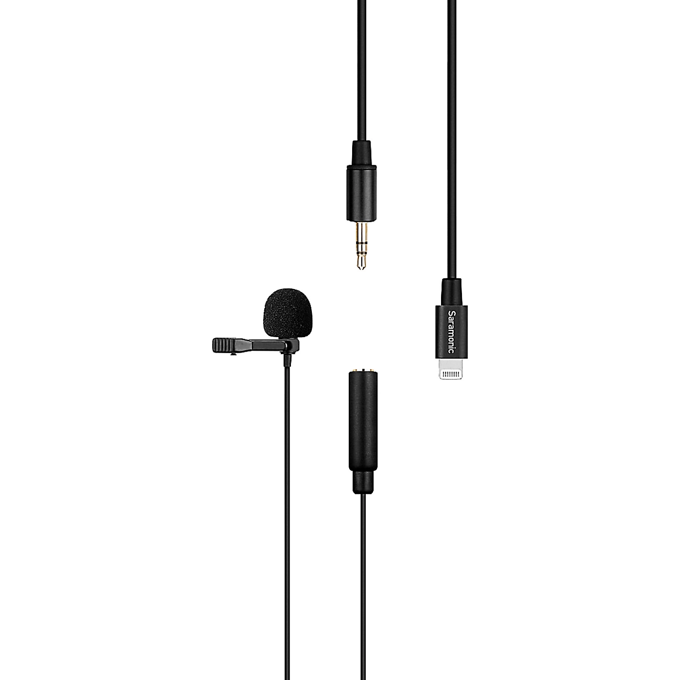New ???? Saramonic LavMicro U1A Omnidirectional Clip-On Lavalier Microphone With Lightning Connector For IOS Devices ???? 3 New ???? Saramonic LavMicro U1A Omnidirectional Clip-On Lavalier Microphone With Lightning Connector For IOS Devices ????